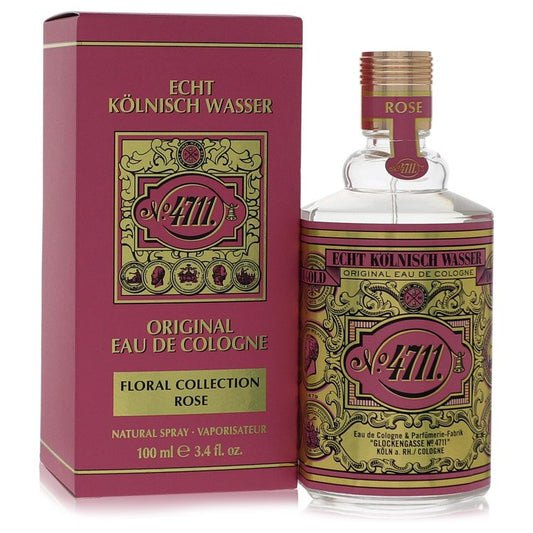 4711 Floral Collection Rose Eau De Cologne Spray (Unisex)