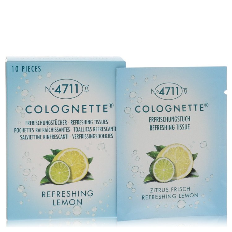 4711 Colognette Refreshing Lemon Box Of 10 Refreshing Tissues