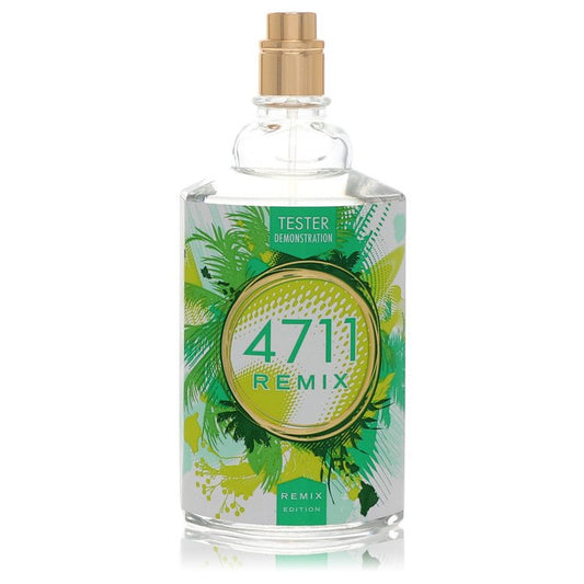 4711 Remix Green Oasis Eau De Cologne Spray (Unisex Tester)