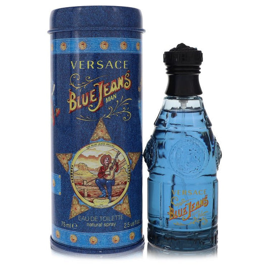 Versace Blue Jeans Eau De Toilette Spray (New Packaging)