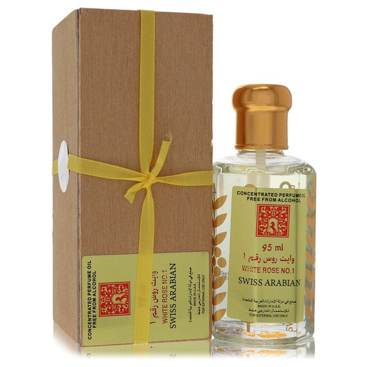 Swiss Arabian White Rose No 1 Concentrated Perfume Oil Free From Alcohol (Unisex)